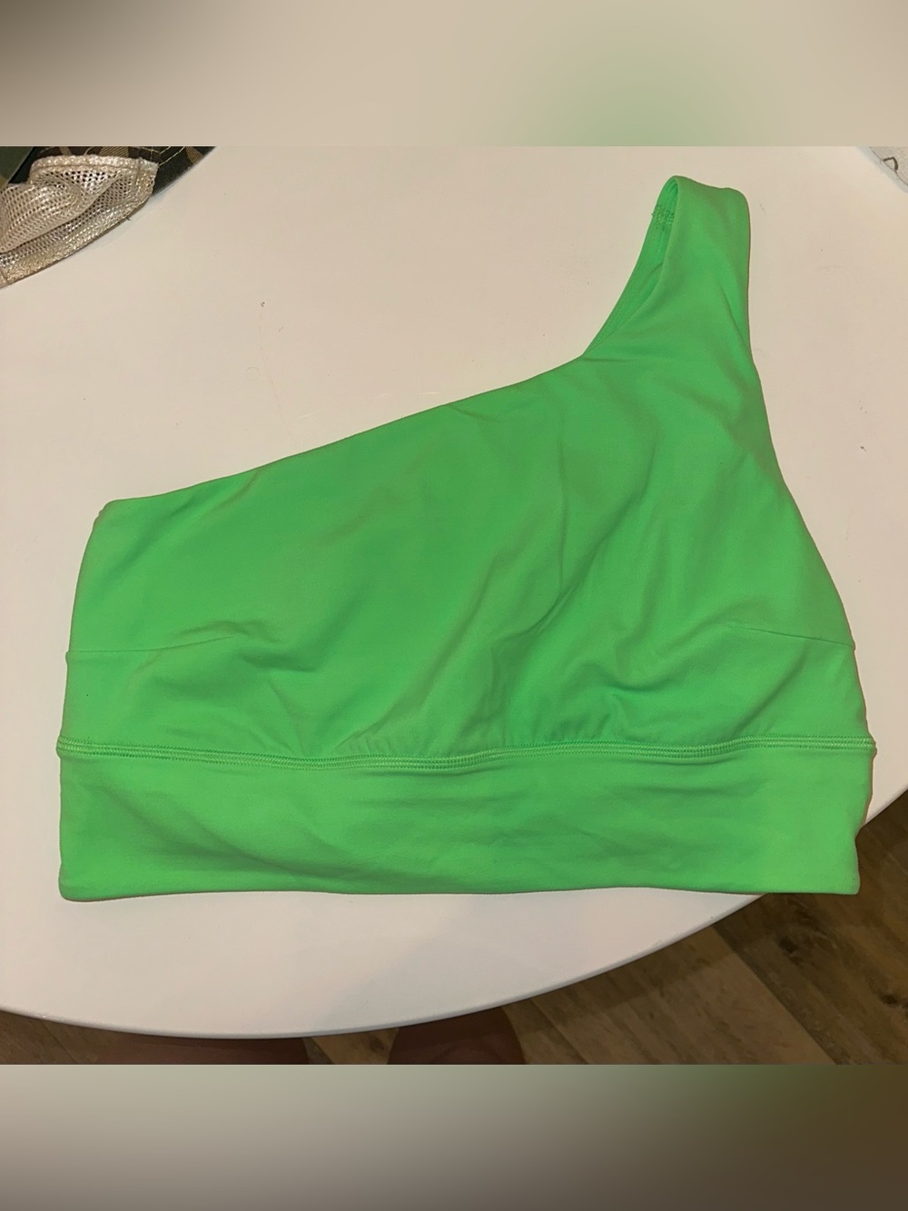 lululemon one shoulder sports bra